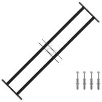 Raam Rooster Zwart 115 x 30 cm Gepoedercoat staal - thumbnail