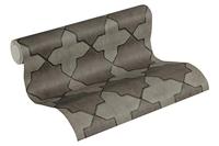 Livingwalls New Walls grijs behang | 374213 - thumbnail