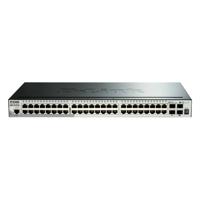 D-Link DGS-1510-52XMP/E Netwerk switch RJ45/SFP+ 48 + 4 poorten 176 Gbit/s PoE-functie - thumbnail