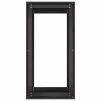 Plantenbak 40x80x80 cm staal zwart - thumbnail