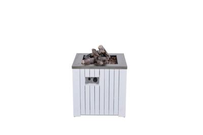 Cozy Living sfeerhaard Faro mat white aluminium 60x60 cm Garden Impressions - Garden impressions Cozy Living sfeerhaard Faro mat white aluminium 60x60 cm Garden Impressions - Garden impressions