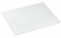 Interlux Snijplaat met sapgoot - 325x265x15mm - Wit - thumbnail