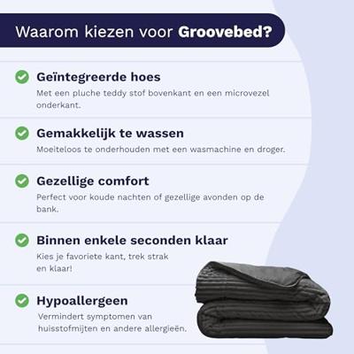 Zelesta Zelesta Groovebed Old Pink 200x200 - Fluffy Geribbeld Teddy Dekbed zonder Overtrek