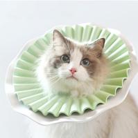 Aino Zachte beschermkraag voor kat - Groen - Maat M - thumbnail