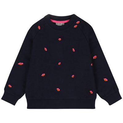 Tumble & Dry winter sweater meisjes - navy blauw - Bisous