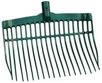 Mestvork kunststof groen zonder steel - thumbnail