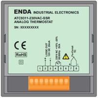 Enda ATC9311-FE-400-230-SSR Temperatuurregelaar J 0 tot +400 °C SSR (l x b x h) 50 x 96 x 96 mm - thumbnail