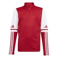 adidas Squadra 25 Trainingstrui 1/4-Zip Kids Rood Wit - thumbnail