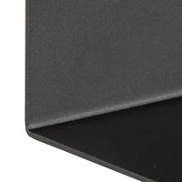 Bendt Wandplankje 'Nonny' met dubbele plank, 35cm, metaal, kleur Zwart - thumbnail