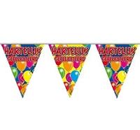 Hartelijk Gefeliciteerd vlaggenlijn - 10 meter - thumbnail