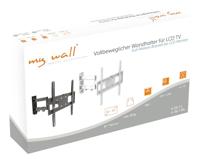 My Wall H26-1WL TV-beugel Uittrekbaar, Variabele afstand tot de muur 81,3 cm (32) - 139,7 cm (55) Kantelbaar en zwenkbaar, Roteerbaar - thumbnail