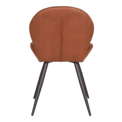 LABEL51 Eetkamertafel Tafelblad Halve Cirkel - Espresso - Mangohout - 200 cm - Halve Cirkel