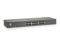 LevelOne GSW-2457 netwerk-switch Unmanaged Gigabit Ethernet (10/100/1000) Zwart - thumbnail