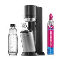 SodaStream Quick Connect CO2-reservecilinder CQC + glazen fles bruiswatertoestel - thumbnail