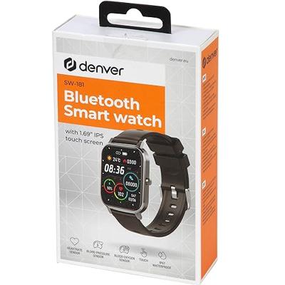 Denver SW-181 Smartwatch Zwart