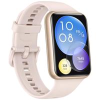 HUAWEI WATCH FIT 2 Gold Sakura Pink Silicone Strap EU - thumbnail