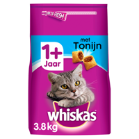 Whiskas Adult 1+ met tonijn kattenvoer 3,8 kg - thumbnail