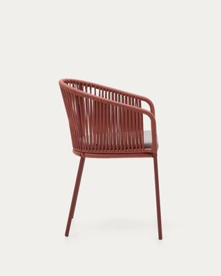 Kave Home Tuinstoel 'Yanet' kleur Terracotta