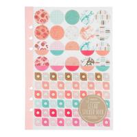 Creativ Company Stickerboek aquarel a5 voor planner, 578st. - thumbnail
