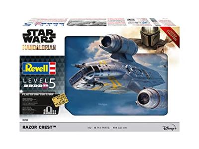 Revell 06788 Star Wars The Mandalorian: Razor Crest Platinum Edition Science Fiction (bouwpakket) 1:72 Revell 06788 Star Wars The Mandalorian: Razor Crest Platinum Edition Science Fiction (bouwpakket) 1:72