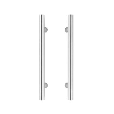 Intersteel Deurgrepen set 300x70mm T-vorm geborsteld RVS