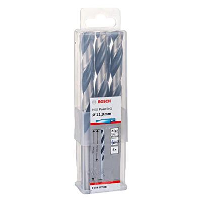 Bosch Accessoires 5X Metaalboor HSS Pointeq 11,9mm - 2608577287 Bosch Accessoires 5X Metaalboor HSS Pointeq 11,9mm - 2608577287