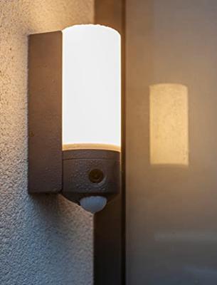 Buitenlamp Voordeur met camera Lutec &apos;Pollux&apos; beveligingslamp led 24 cm - thumbnail