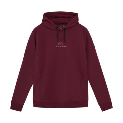 Rellix winter hoodie jongens - rood - print
