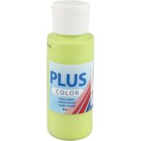 Plus Color acrylverf, lime groen, 60 ml/ 1 fles - thumbnail