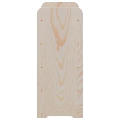 Wijnrek 67,5x25x60 cm massief grenenhout