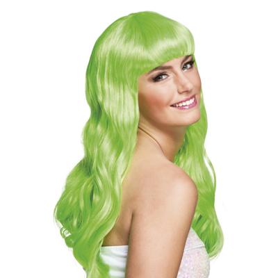 Pruik Chique Limoengroen