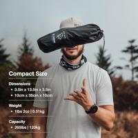 Helinox Chair Zero campingstoel - Zwart - thumbnail