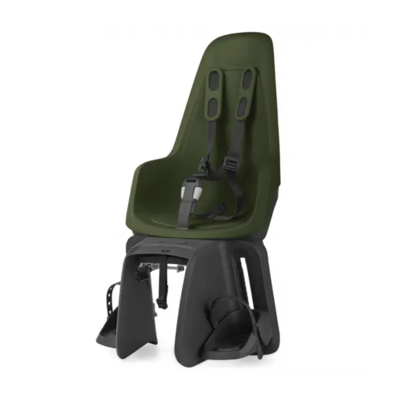 Maxi One Olive Green drager bev Achterstoeltje
