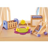 Hape poppenhuis babykamer - thumbnail