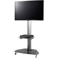 SpeaKa Professional SP-TVRW-01 TV-wagen In hoogte verstelbaar 81,3 cm (32) - 139,7 cm (55) Kantelbaar - thumbnail