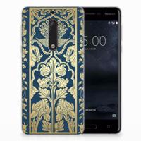 Nokia 5 | TPU Case | Beige Flowers - thumbnail