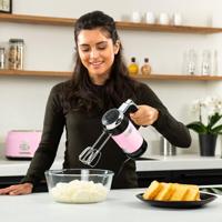 Retro Serie - Hand Mixer - 350W - Pink - thumbnail