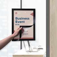 Europel zelfklevend kader ft A5, zwart, pak van 2 stuks - thumbnail