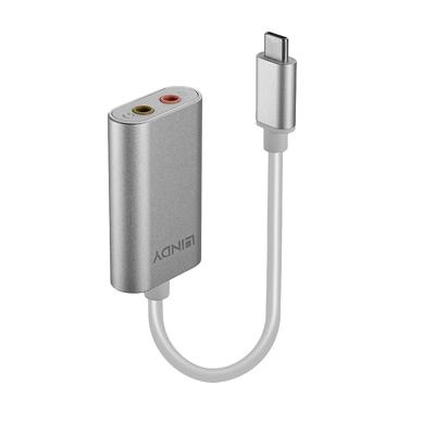 LINDY AV Converter Lindy [USB-C - Jackplug]