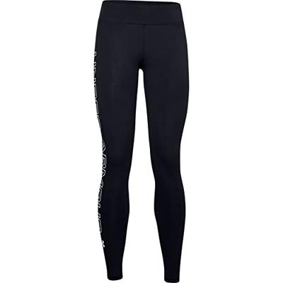 Sportleggings voor Dames Under Armour Favorite Wordmark Zwart Maat S