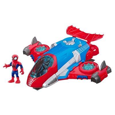 Playskool Marvel Super Hero Adventures Spider-Man Jetquarters