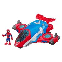 Playskool Marvel Super Hero Adventures Spider-Man Jetquarters - thumbnail