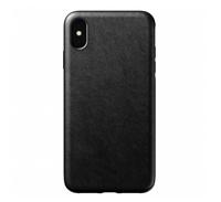 Nomad Rugged Case Leather iPhone XS Max zwart - thumbnail