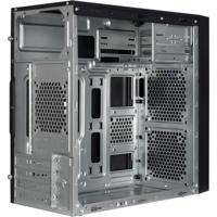 Inter-Tech it-6505 reto mini tower behuizing (zwart | 2x usb-a) - thumbnail