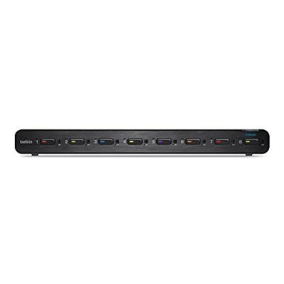 SECURE 8-PORT DVI-I SH KVM W/Audio en CAC PP 3.0