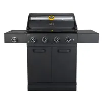 GRLLR Prime G4S 4 Burner Gas Barbecue with Side Burner - thumbnail