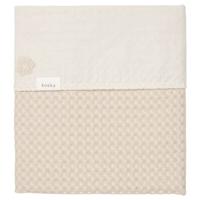 Koeka Antwerp baby ledikantdeken 100x150 cm sand/pebble - thumbnail