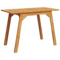 Tuintafel 110x56x75 cm massief acaciahout - thumbnail