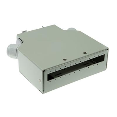 ACT FA2043 DIN Rail Fiber Optic Terminal Box Unloaded | 12 poorts