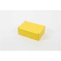 Hammond Electronics 1590B3YL Universele behuizing 116 x 77 x 38 Aluminium spuitgietwerk Geel 1 stuk(s) - thumbnail